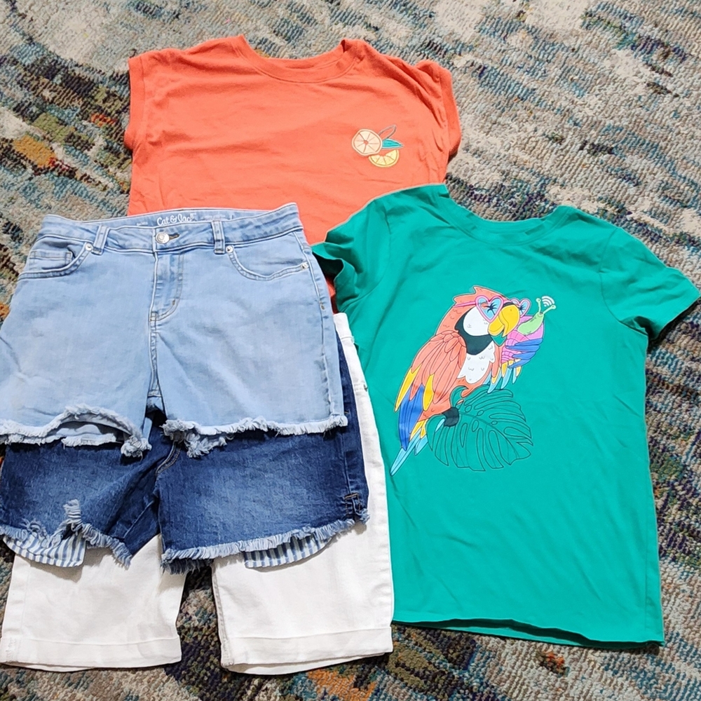 5pc EUC/NWOT Cat & Jack Bundle Girls Size 14